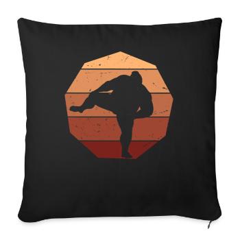 Sumo - Sofa pillowcase 17,3'' x 17,3'' (45 x 45 cm) - black - Front