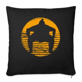 Sumo - Sofa pillowcase 17,3'' x 17,3'' (45 x 45 cm) - black - Front