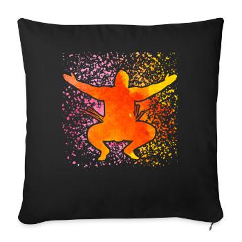 Sumo - Sofa pillowcase 17,3'' x 17,3'' (45 x 45 cm) - black - Front
