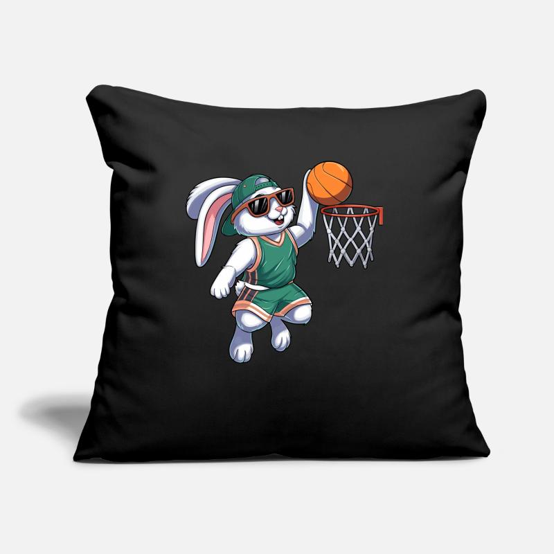 Basket Bunny Easter Sofa pillowcase 17,3'' x 17,3'' (45 x 45 cm)