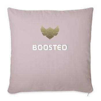 Boosted Icon - Merch of Legends - Sofakissenbezug 45 x 45 cm - helles Taupe - Vorne
