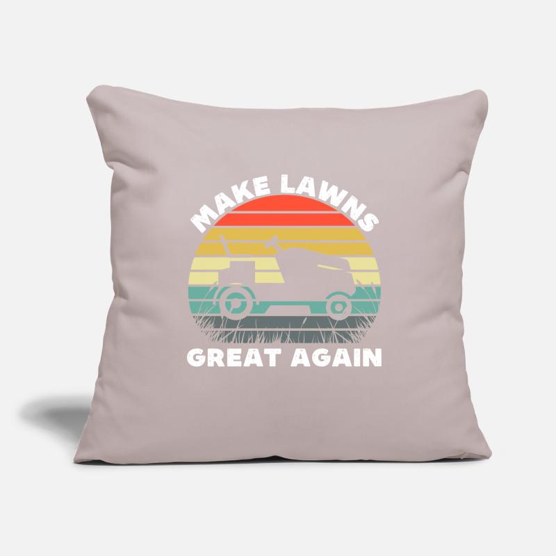 Make lawns great again Sofa pillowcase 17,3'' x 17,3'' (45 x 45 cm)