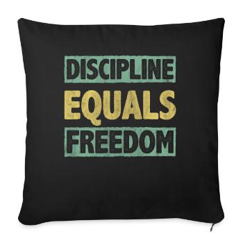 Motivate Inspire Encouragement Positivité Slogan - Housse de coussin décorative 45 x 45 cm - noir - Devant