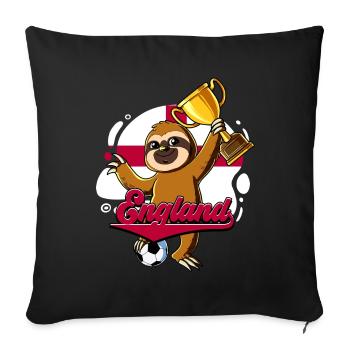 England Football - Sofa pillowcase 17,3'' x 17,3'' (45 x 45 cm) - black - Front