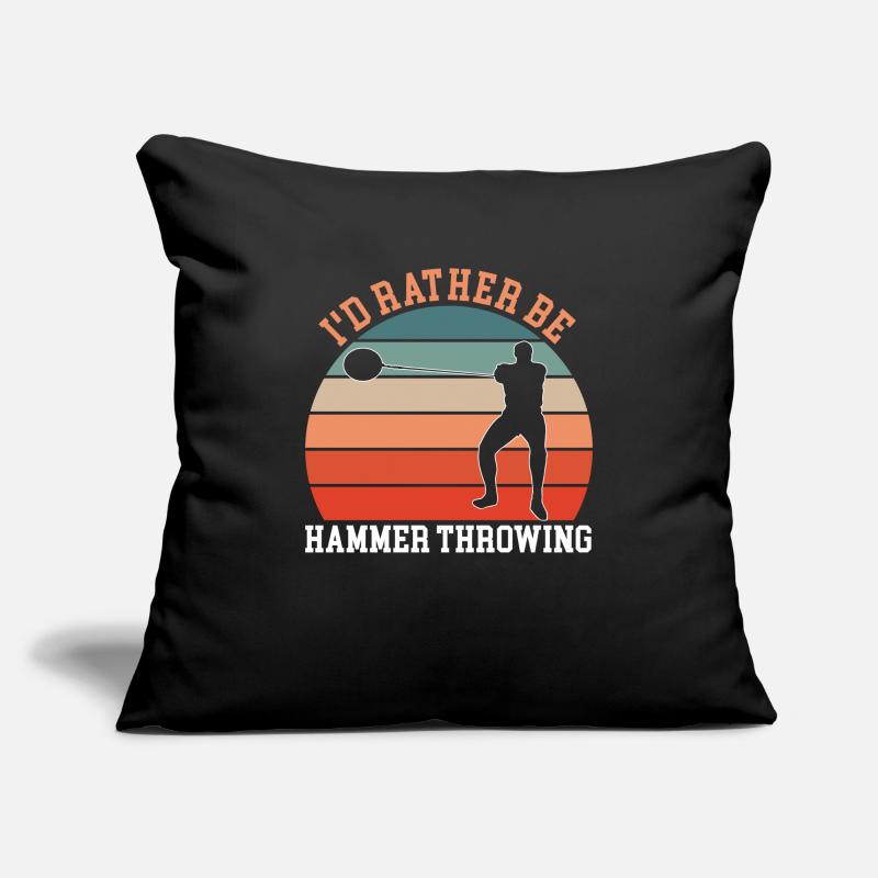 Hammer Throwing Hammerwerfen Sofa pillowcase 17,3'' x 17,3'' (45 x 45 cm)