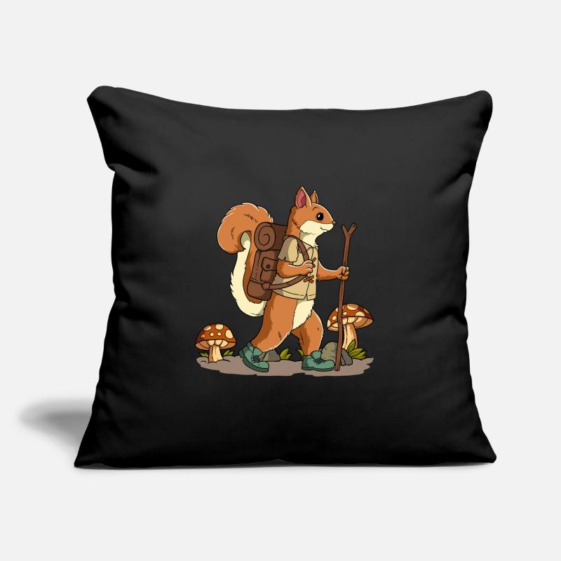 Cottagecore Eichhörnchen Sofakissenbezug 45 x 45 cm