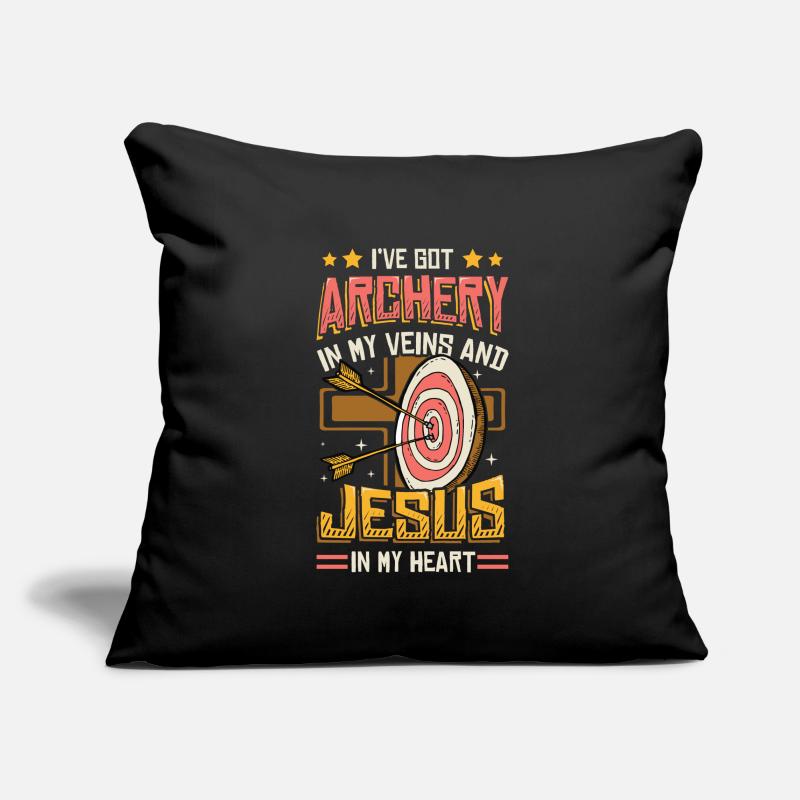 Religious archer, Archery Sofa pillowcase 17,3'' x 17,3'' (45 x 45 cm)