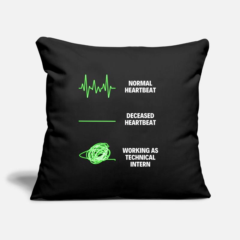 Technical Intern Worker Funny Technical Intern Sofa pillowcase 17,3'' x 17,3'' (45 x 45 cm)