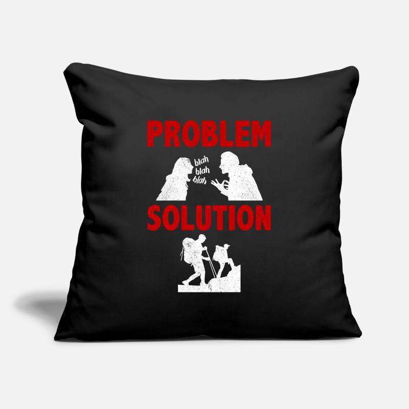 Mountaineering Mountain Climbing Problem Solution Sofakissenbezug 45 x 45 cm