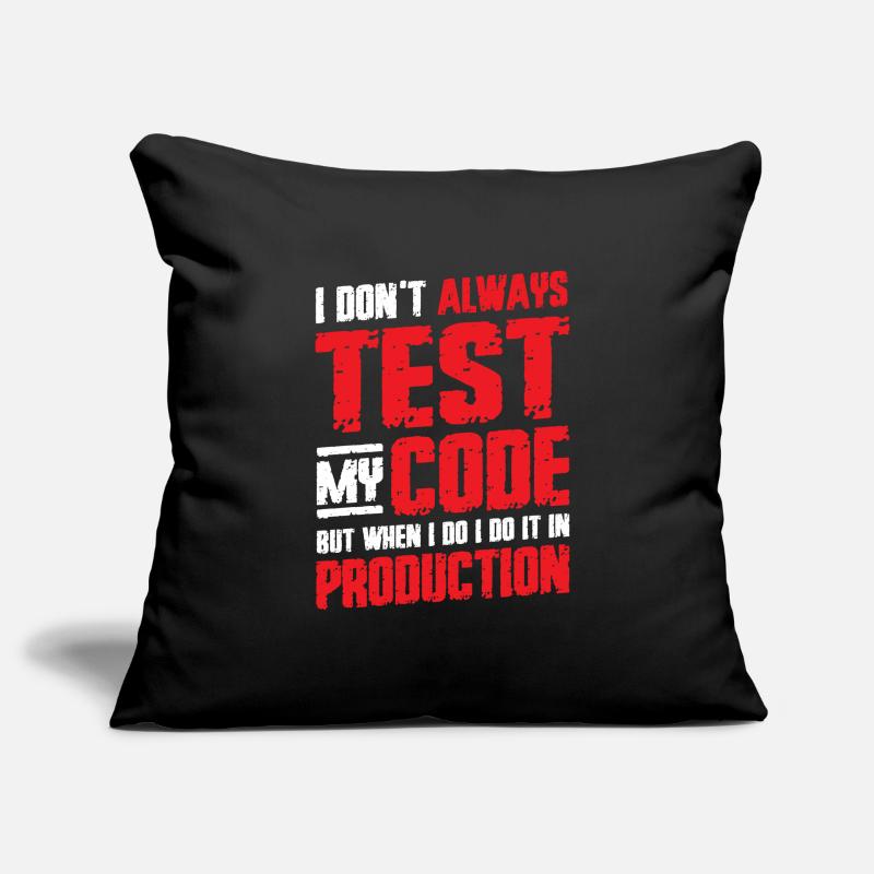 Je teste mon code en production Housse de coussin décorative 45 x 45 cm