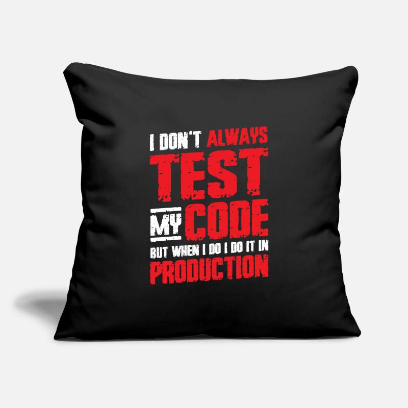 Je teste mon code en production Housse de coussin décorative 45 x 45 cm