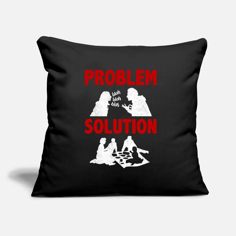 Picknicking Outing Problem Solution Hobby Sofa pillowcase 17,3'' x 17,3'' (45 x 45 cm)