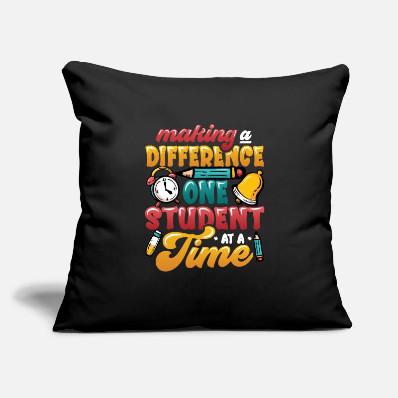 Faire la différence Housse de coussin décorative 45 x 45 cm