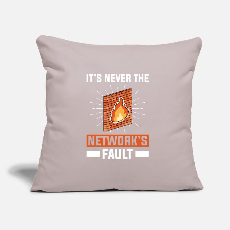 Network Administrator System Administrator Network Sofa pillowcase 17,3'' x 17,3'' (45 x 45 cm)