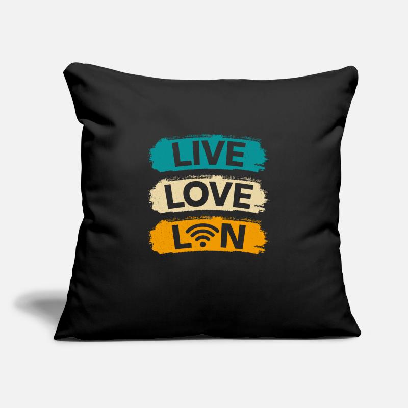 Network Administrator System Administrator Network Sofa pillowcase 17,3'' x 17,3'' (45 x 45 cm)