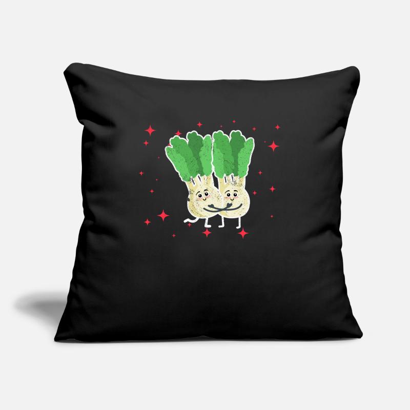Cute Celery Couple Hugging Celery Lovers Sofakissenbezug 45 x 45 cm