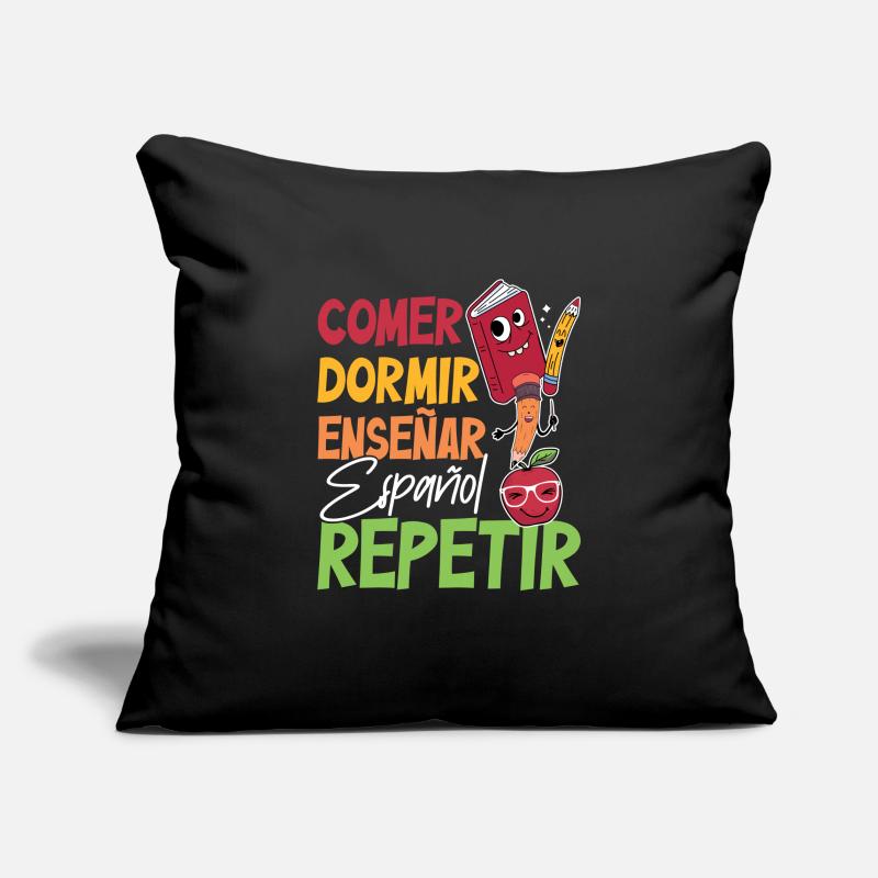 Spanischlehrerin Maestra Bilinguale Lehrerin Sofakissenbezug 45 x 45 cm