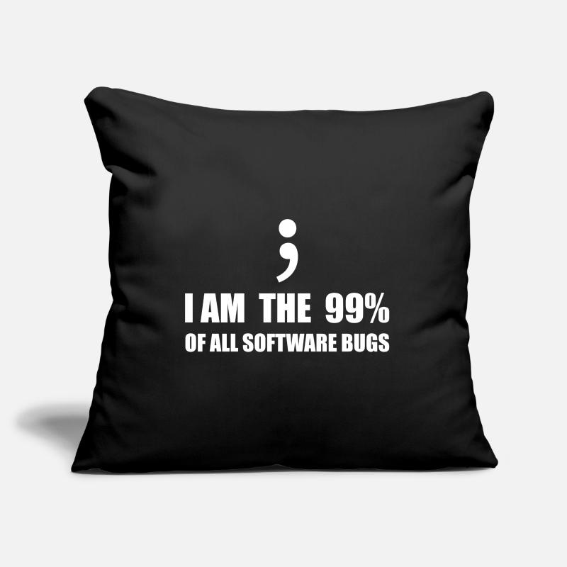 Computer Scientist Programmer Sofa pillowcase 17,3'' x 17,3'' (45 x 45 cm)