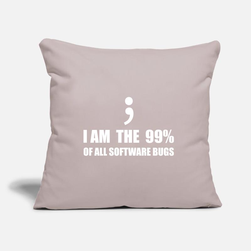 Computer Scientist Programmer Sofa pillowcase 17,3'' x 17,3'' (45 x 45 cm)