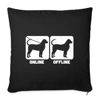Chien de berger d’Anatolie - Housse de coussin décorative 45 x 45 cm - noir - Devant
