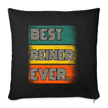 Pure Name Gift Quote Funny - Sofa pillowcase 17,3'' x 17,3'' (45 x 45 cm) - black - Front