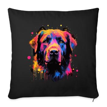Kangal Dog Cadeau Dire - Housse de coussin décorative 45 x 45 cm - noir - Devant
