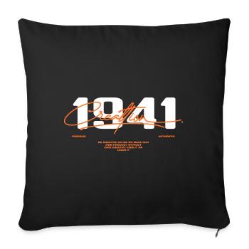 1941 Vintage Retro 1941 Birthday Gift 1941 - Sofa pillowcase 17,3'' x 17,3'' (45 x 45 cm) - black - Front