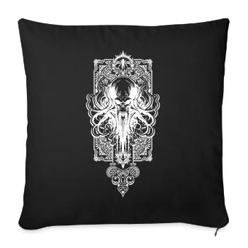 Cthulhu emblem Ancient entity - Sofa pillowcase 17,3'' x 17,3'' (45 x 45 cm) - black - Front