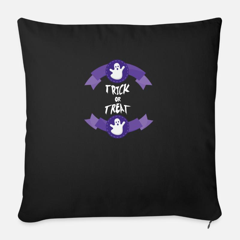 Halloween 4 - Housse de coussin décorative 45 x 45 cm - noir