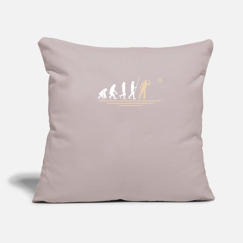Dart d’art Dart d’évolution Housse de coussin décorative 45 x 45 cm