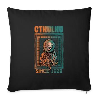 Cthulhu - Housse de coussin décorative 45 x 45 cm - noir - Devant