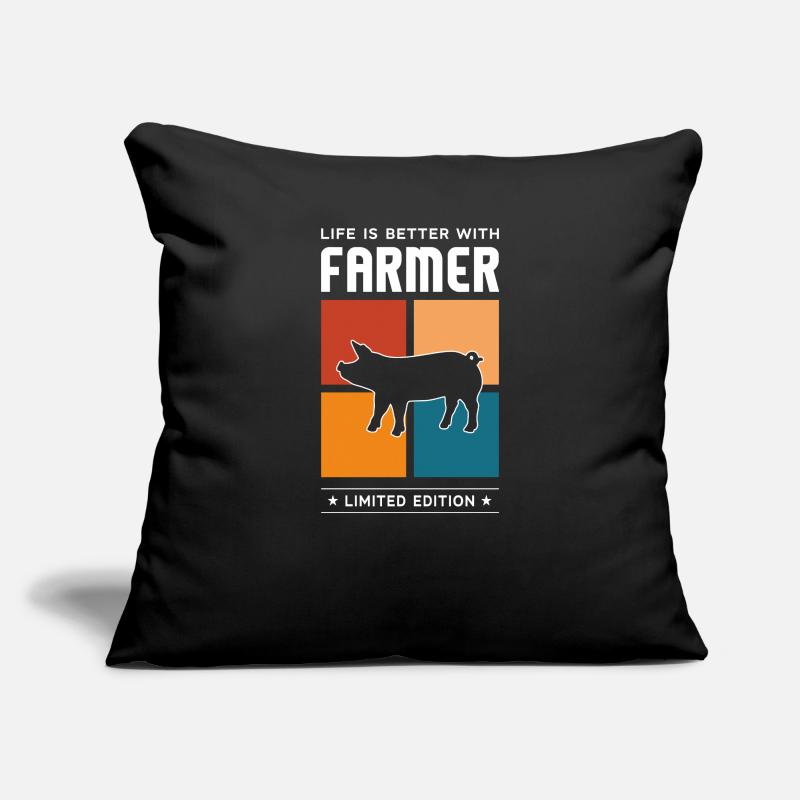 Farmer Sofakissenbezug 45 x 45 cm