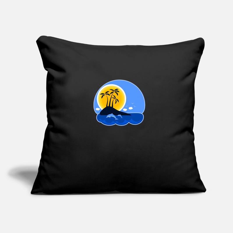 Urlaub Insel Sofakissenbezug 45 x 45 cm
