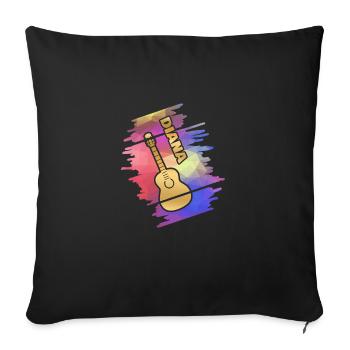 Cadeau pour Diana - Housse de coussin décorative 45 x 45 cm - noir - Devant