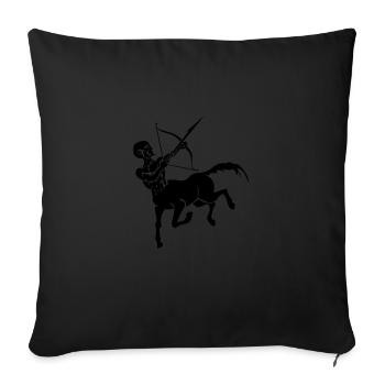 zentaur - Sofakissenbezug 45 x 45 cm - Schwarz - Vorne