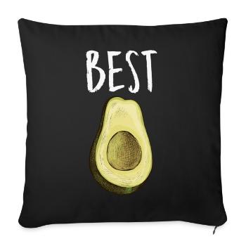 Partner Look Couple Partner Couple Couple Family - Sofa pillowcase 17,3'' x 17,3'' (45 x 45 cm) - black - Front