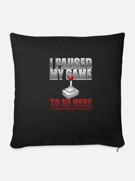 Gamer - Sofakissenbezug 45 x 45 cm - Schwarz