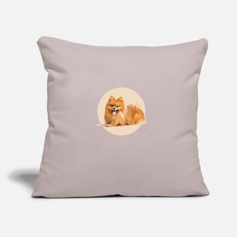 Red Spitz Sofa pillowcase 17,3'' x 17,3'' (45 x 45 cm)