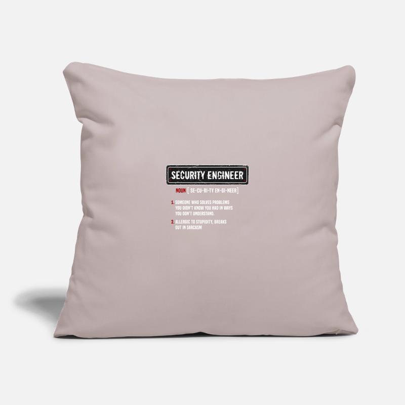 IT Security Security Definition Cybersecurity Sofa pillowcase 17,3'' x 17,3'' (45 x 45 cm)