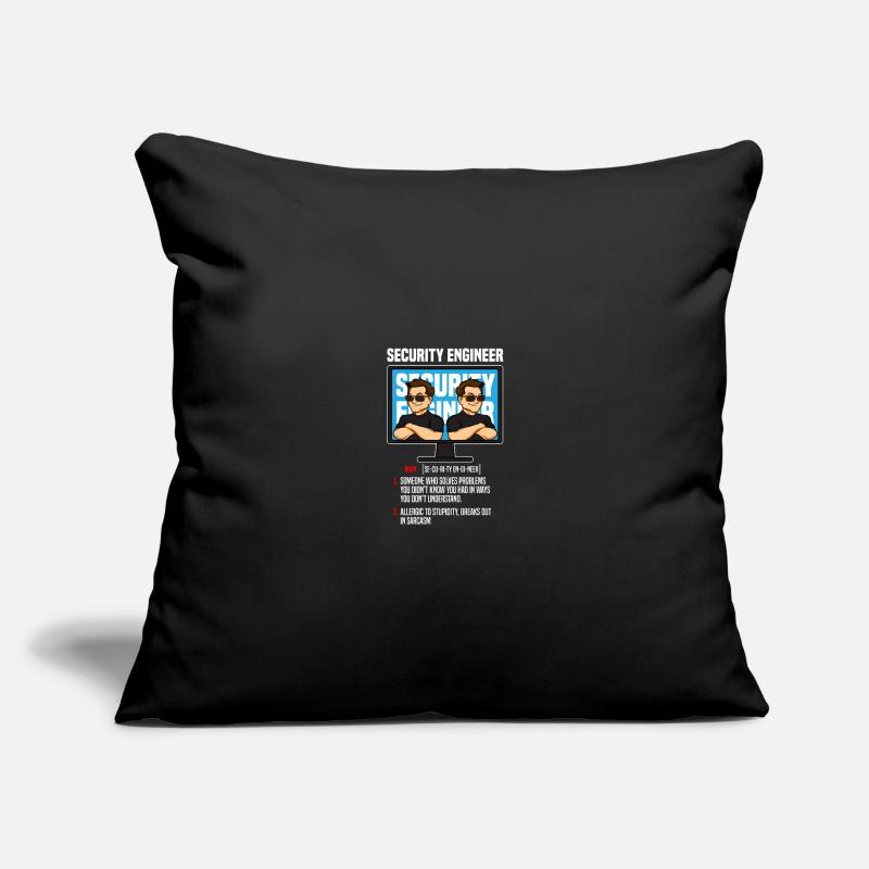 Sécurité informatique Définition de la sécurité Cybersécurité Housse de coussin décorative 45 x 45 cm
