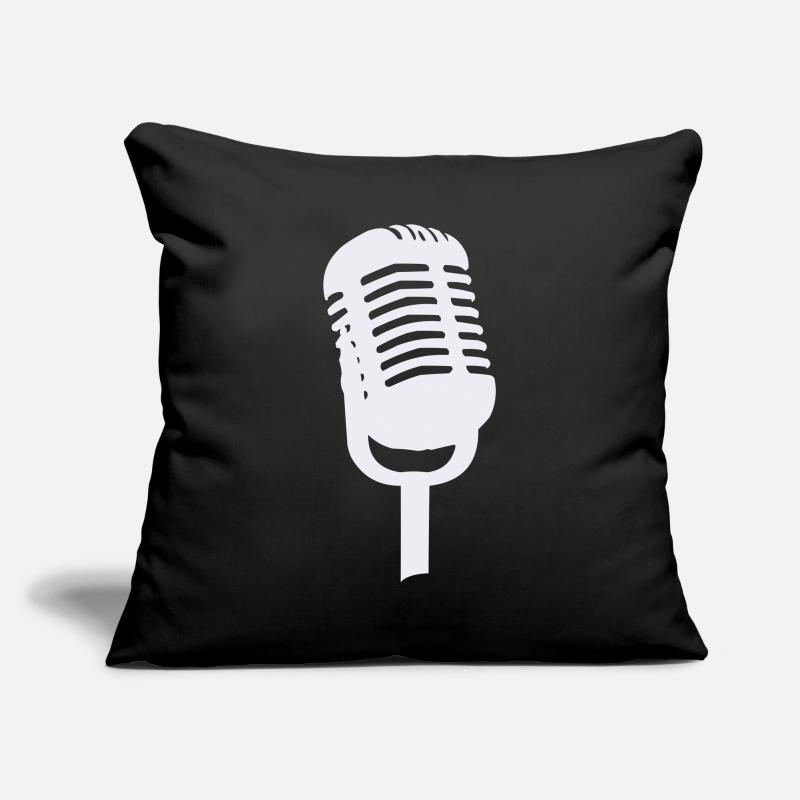 Microphone Sofa pillowcase 17,3'' x 17,3'' (45 x 45 cm)