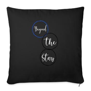 discovering tastes gift happy statement cool - Sofa pillowcase 17,3'' x 17,3'' (45 x 45 cm) - black - Front