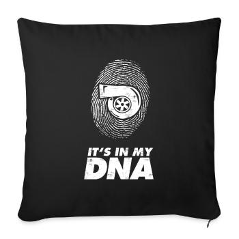 Turbocharger ADN Tuning Car Lovers Car Gift - Housse de coussin décorative 45 x 45 cm - noir - Devant