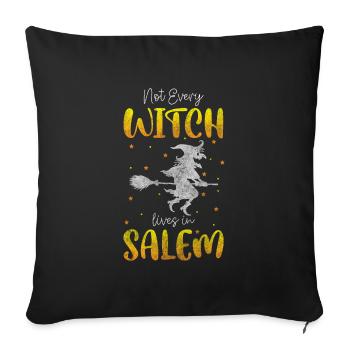 Hexerei Frauen Zauberei Wicca - Sofakissenbezug 45 x 45 cm - Schwarz - Vorne