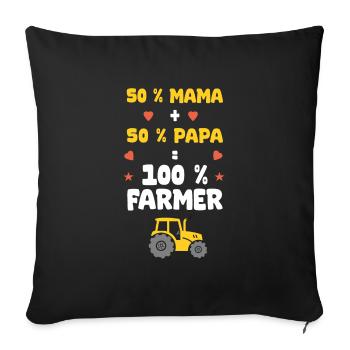 Baby Birth Pregnancy Pregnant Peasant - Sofa pillowcase 17,3'' x 17,3'' (45 x 45 cm) - black - Front