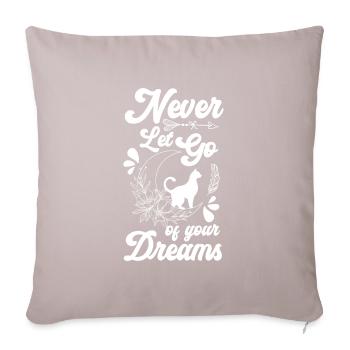 Dreamcatcher Feather Wish Esotericism - Sofa pillowcase 17,3'' x 17,3'' (45 x 45 cm) - light taupe - Front