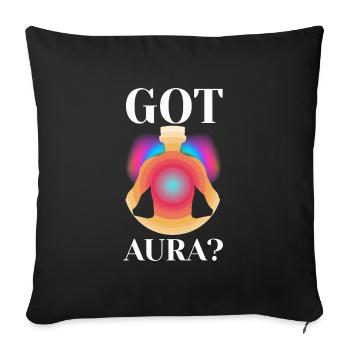 Got Aura Trendy Viral - Sofa pillowcase 17,3'' x 17,3'' (45 x 45 cm) - black - Front