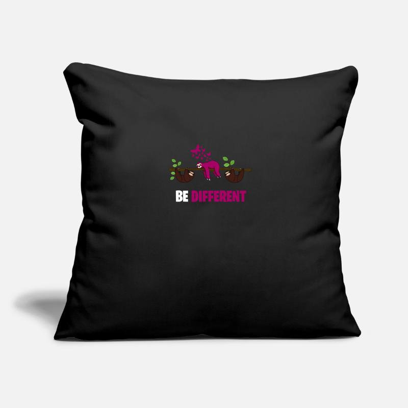BE DIFFERENT be different Sloth Sloth Design Sofa pillowcase 17,3'' x 17,3'' (45 x 45 cm)