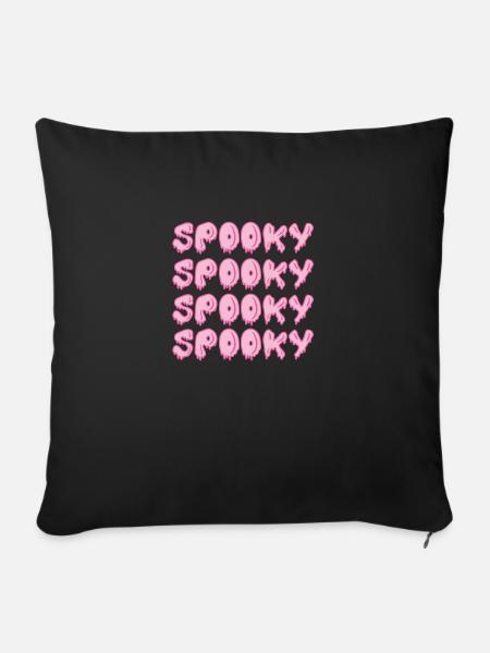 Spooky - Sofakissenbezug 45 x 45 cm - Schwarz