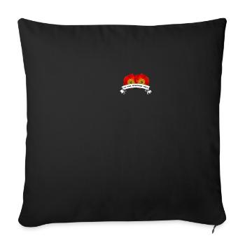 Poppy Nous nous souviendrons Lire Nous oublions le cadeau de vétéran - Housse de coussin décorative 45 x 45 cm - noir - Devant